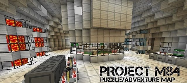 [PUZ\ADV]Project M84 - карта для minecraft 1.2.5